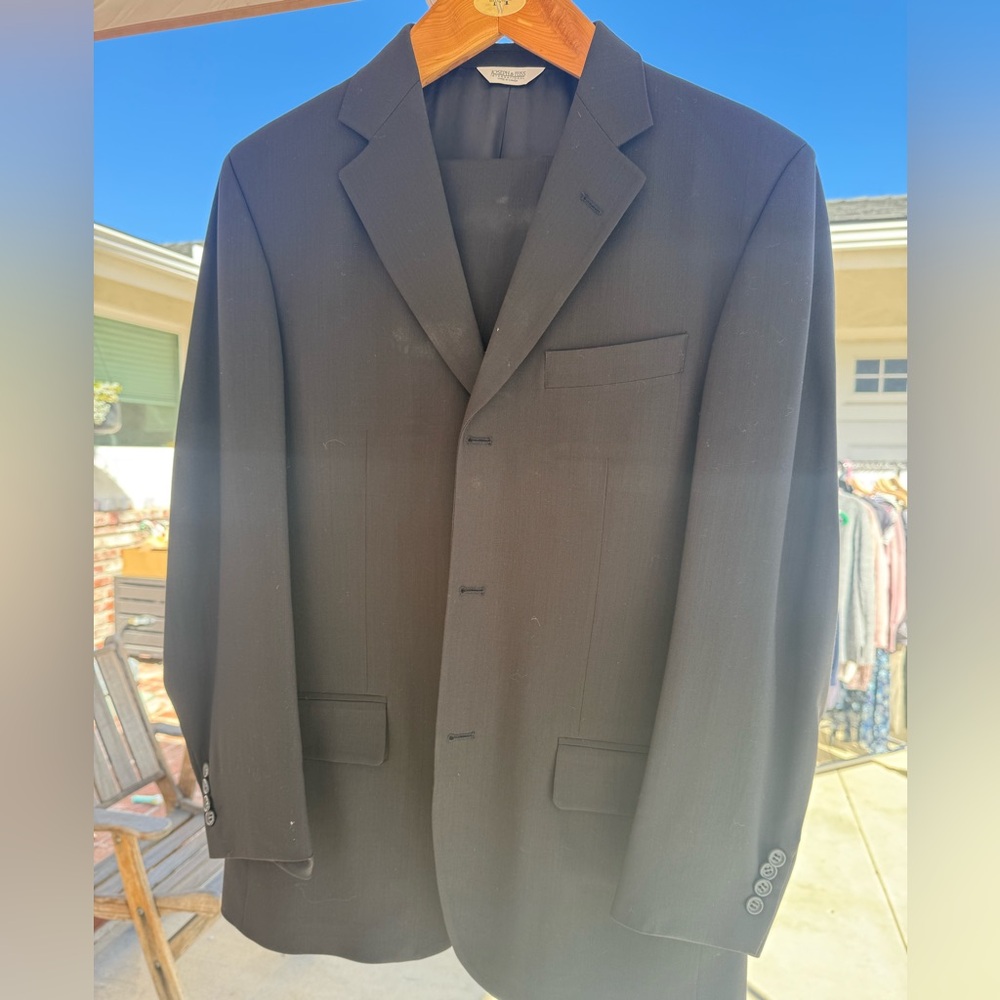 Joseph & Feiss Black Men's Suit